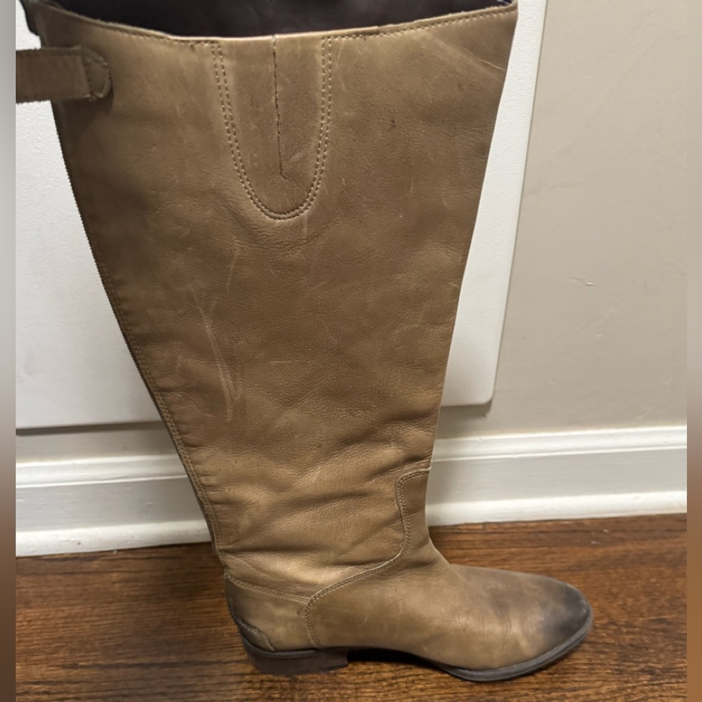 Sam Edelman penny boot - olive/tan